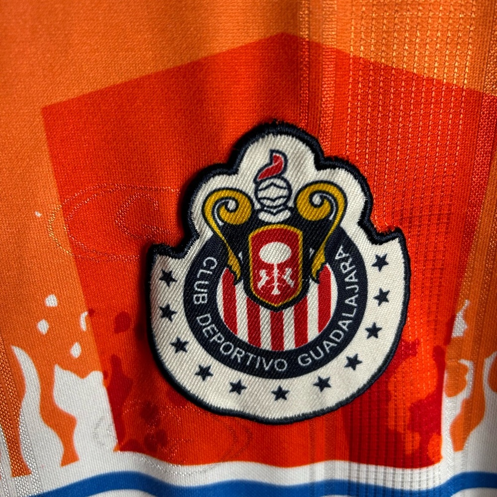 Chivas Mexican League Soccer Jersey Size G (large) - Picture 4 of 10